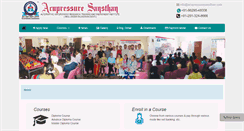 Desktop Screenshot of acupressuresansthan.com